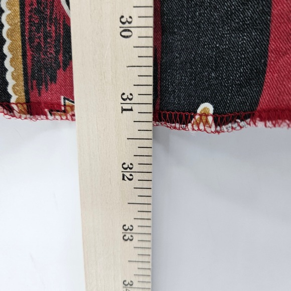 Vintage Wrangler Shirt Mens 16 34 Aztec Southwest Western Rodeo Brushpopper - Picture 10 of 10